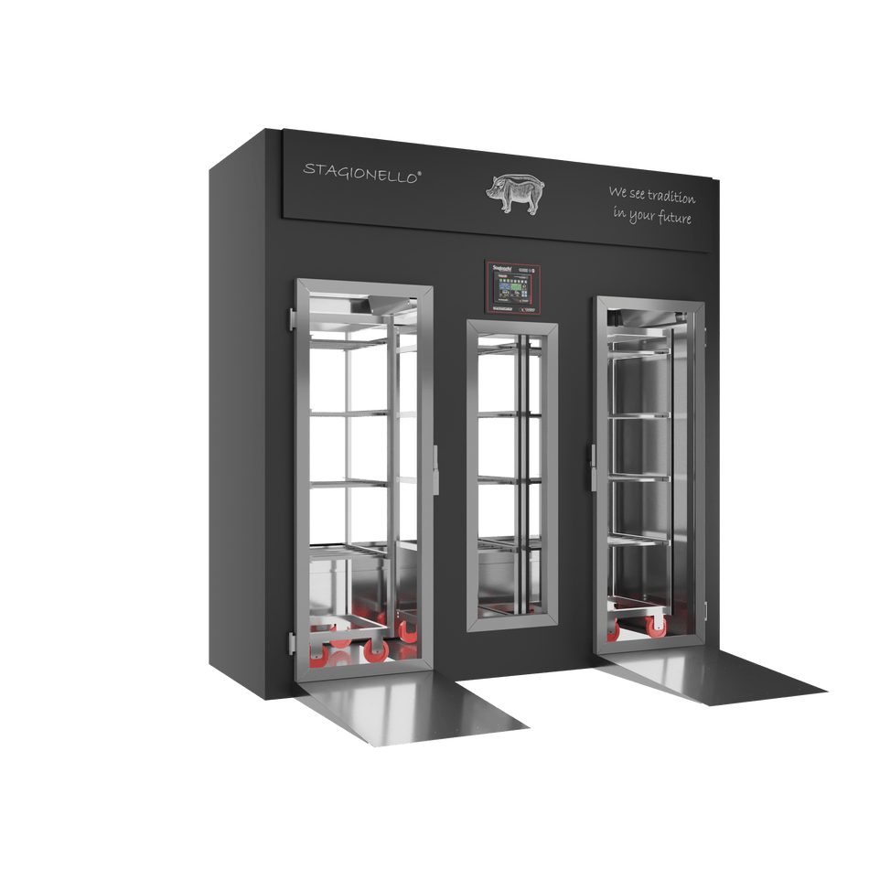 Stagionello® Salami Curing Device 400 Kg Walk-in 2 glasses image 0