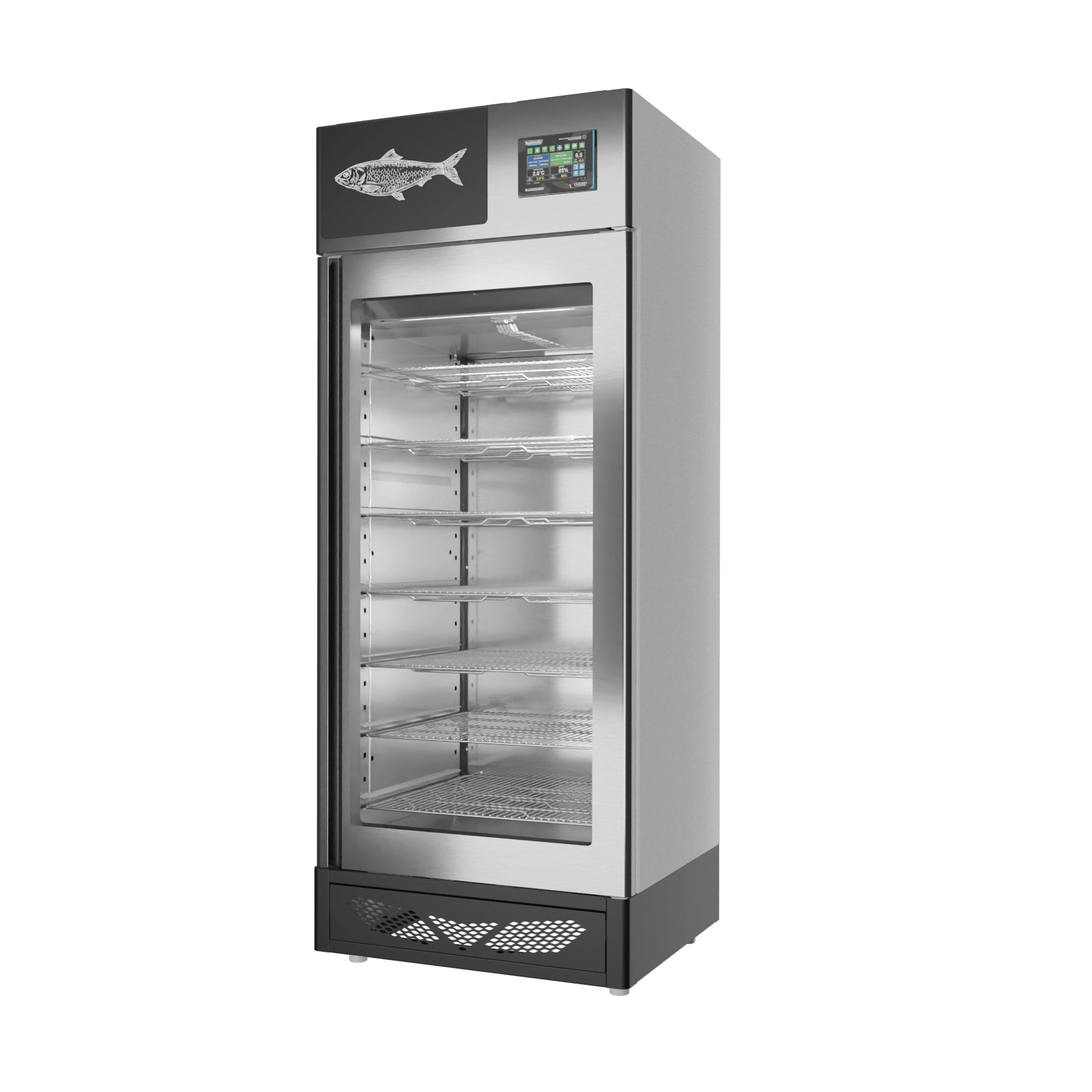Stagionello® Fish Curing Device 150 Kg Glass Door image 3