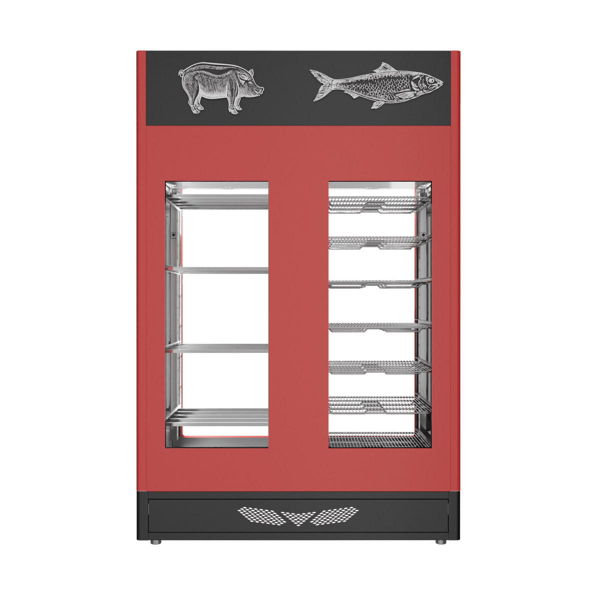 Stagionello® Salami Curing Device Combo 100+100 Kg Salami/fish 4 glasses image 3