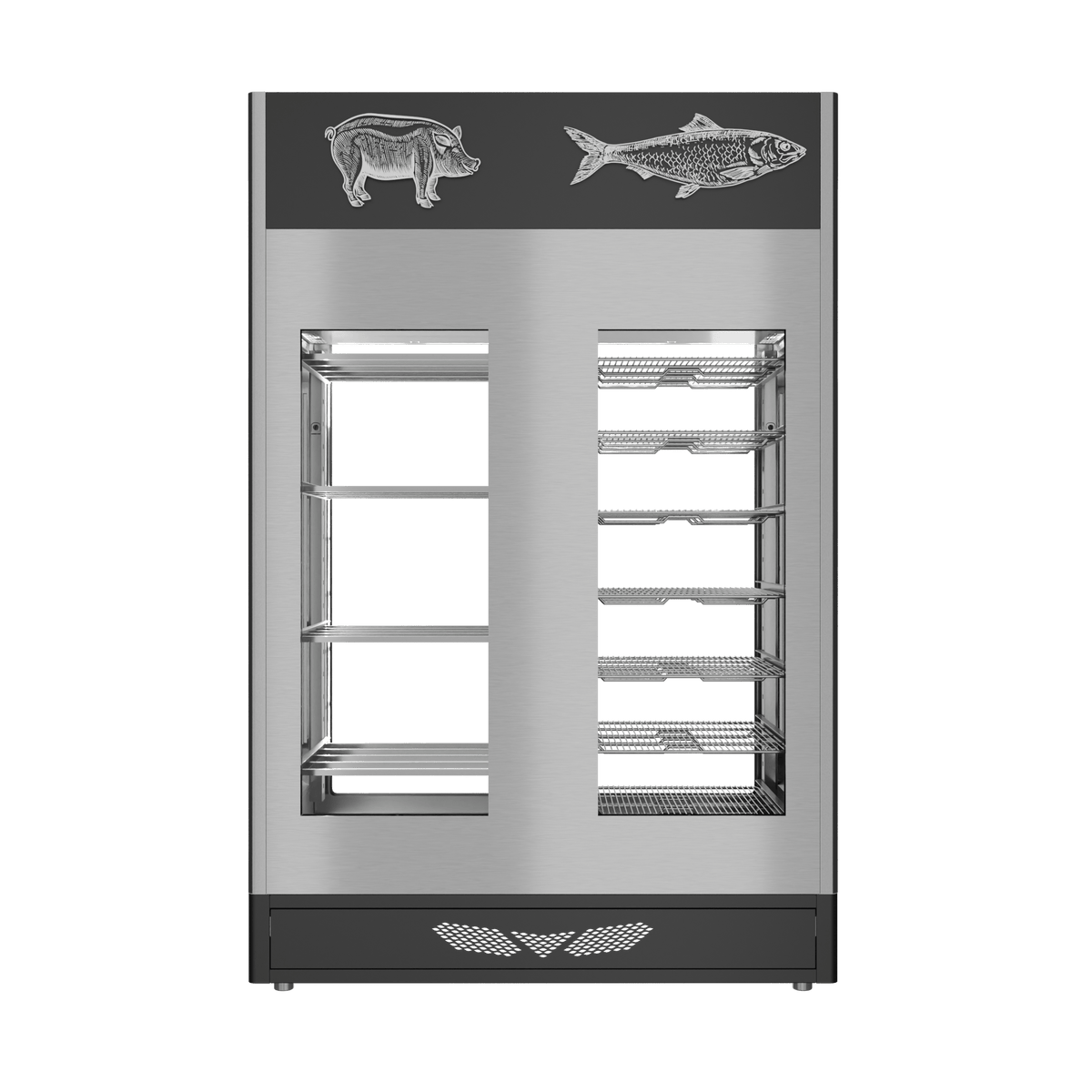 Stagionello® Salami Curing Device Combo 100+100 Kg Salami/fish 4 glasses image 9