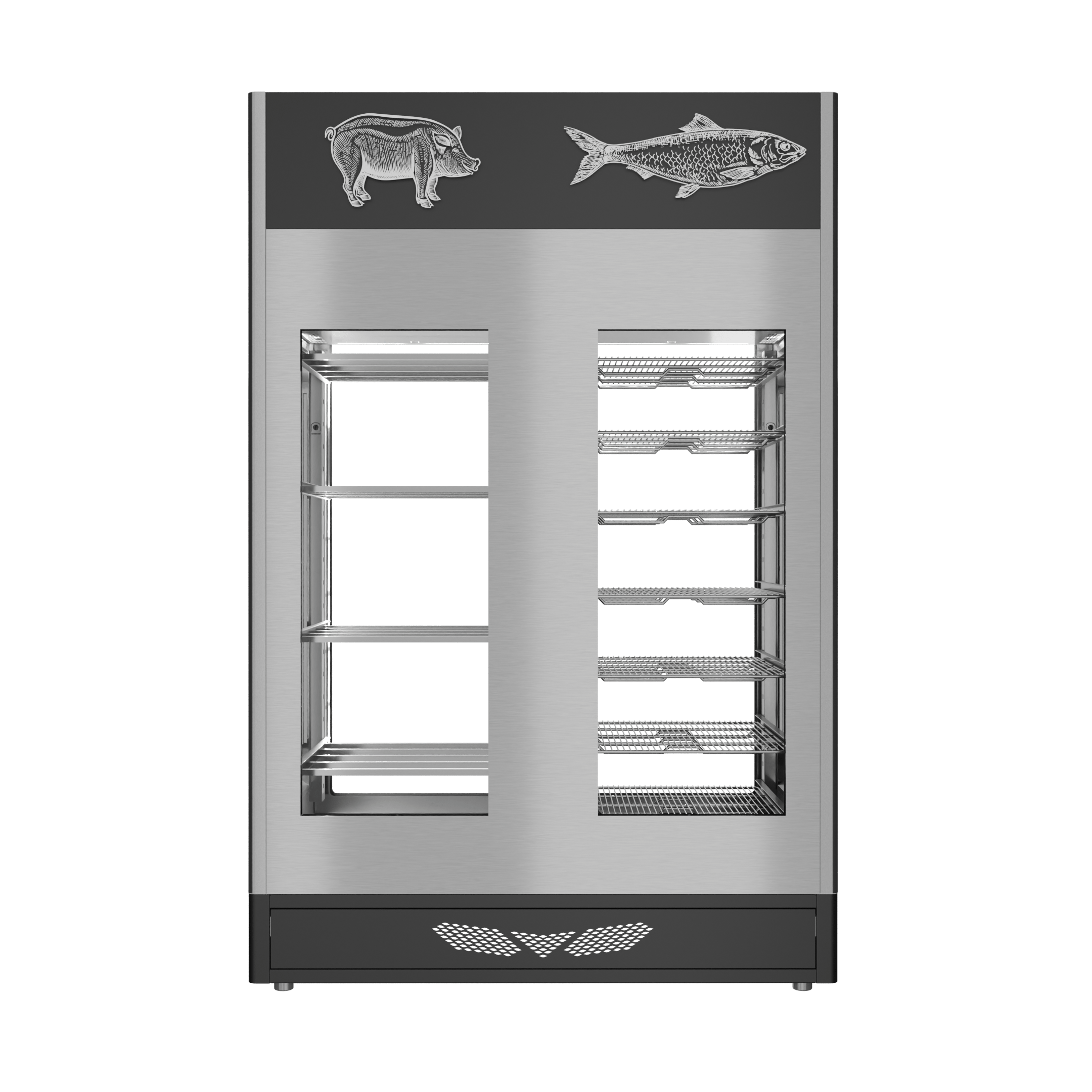 Stagionello® Salami Curing Device Combo 100+100 Kg Salami/fish 4 glasses image 9