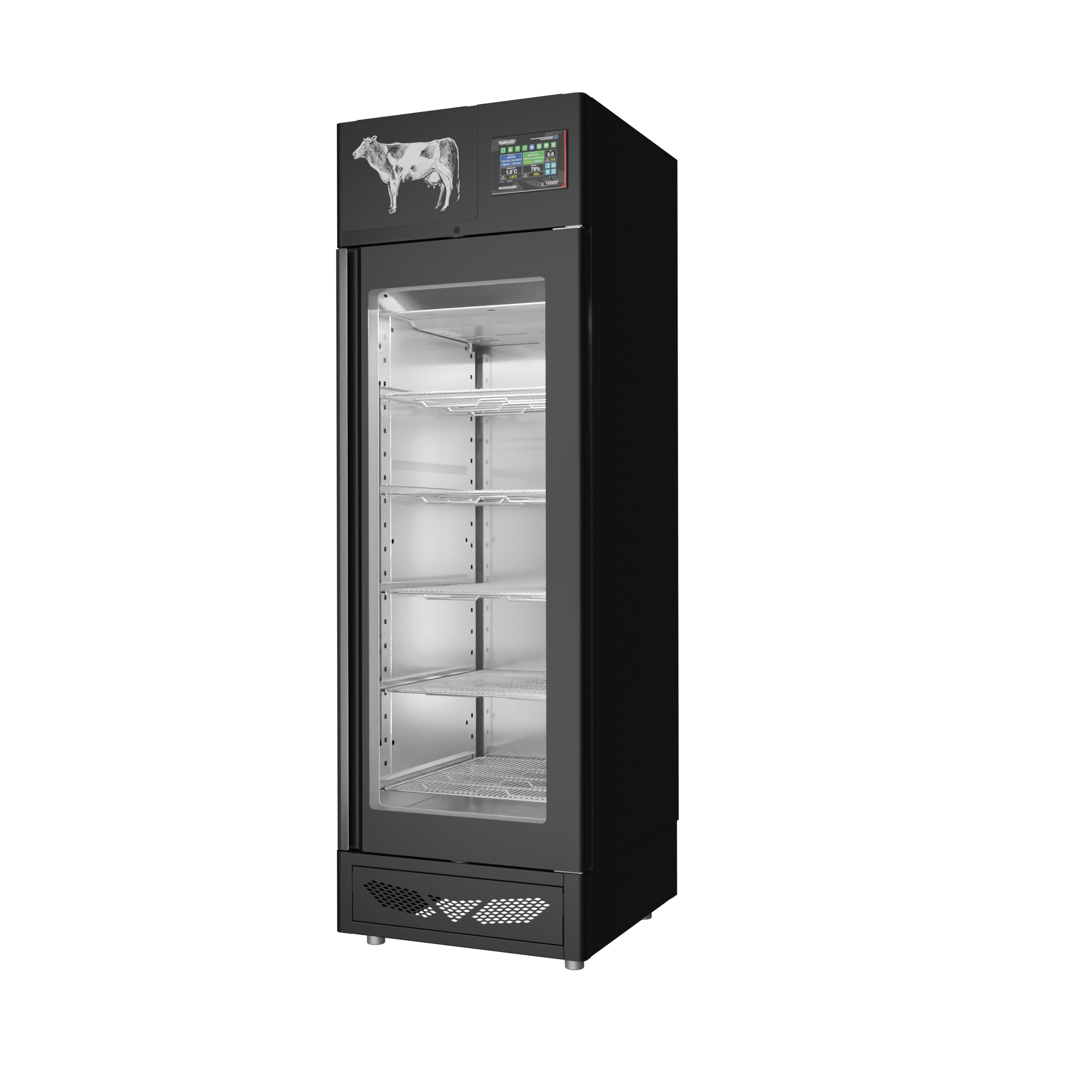 Stagionello® Meat Curing Device 100 Kg GLASS DOOR image 0