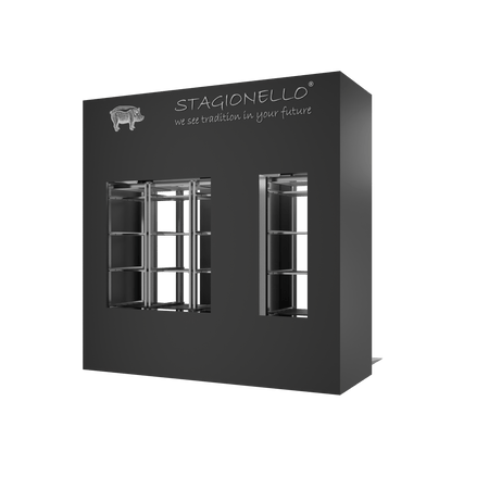 Stagionello® Salami Curing Device 100/300 Kg Walk-in 2 glasses image 1