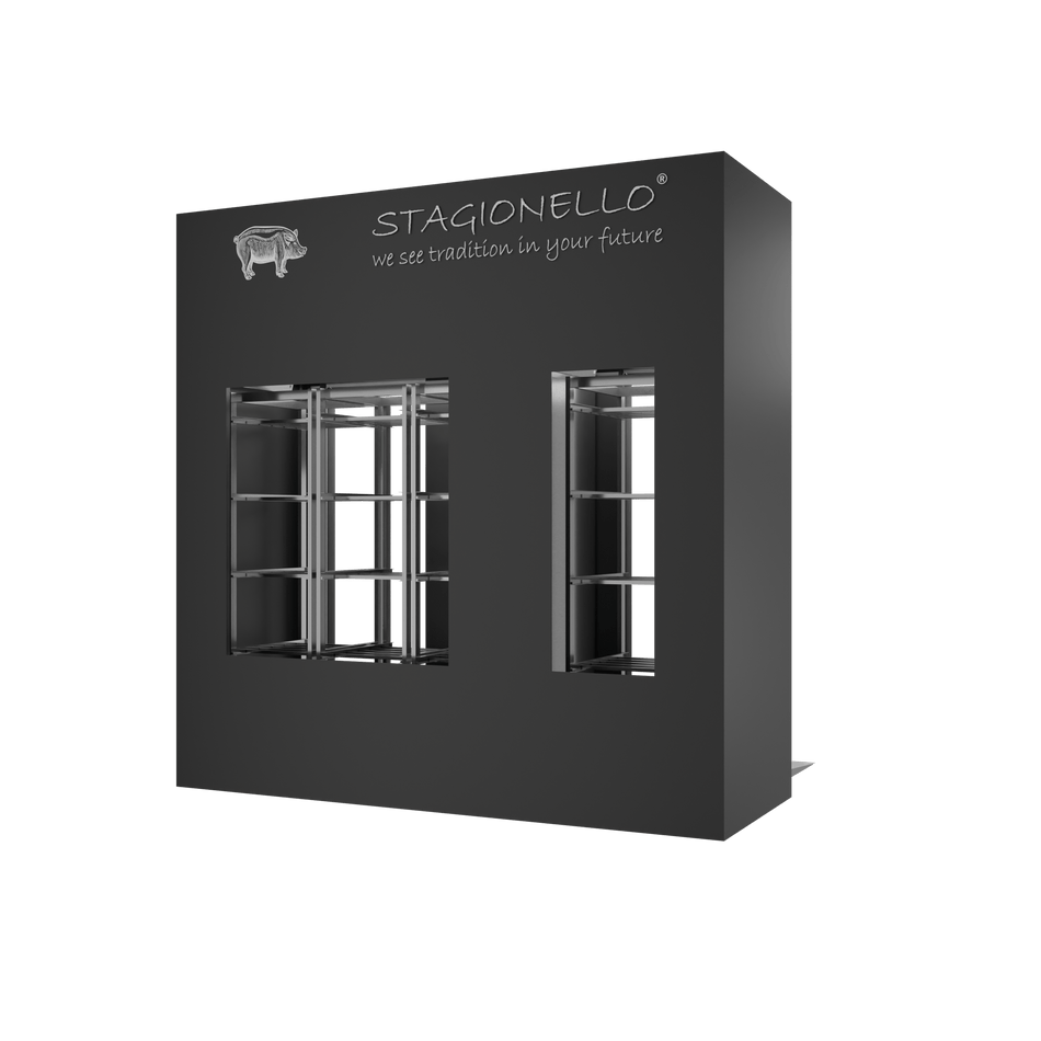 Stagionello® Salami Curing Device 100/300 Kg Walk-in 2 glasses image 1