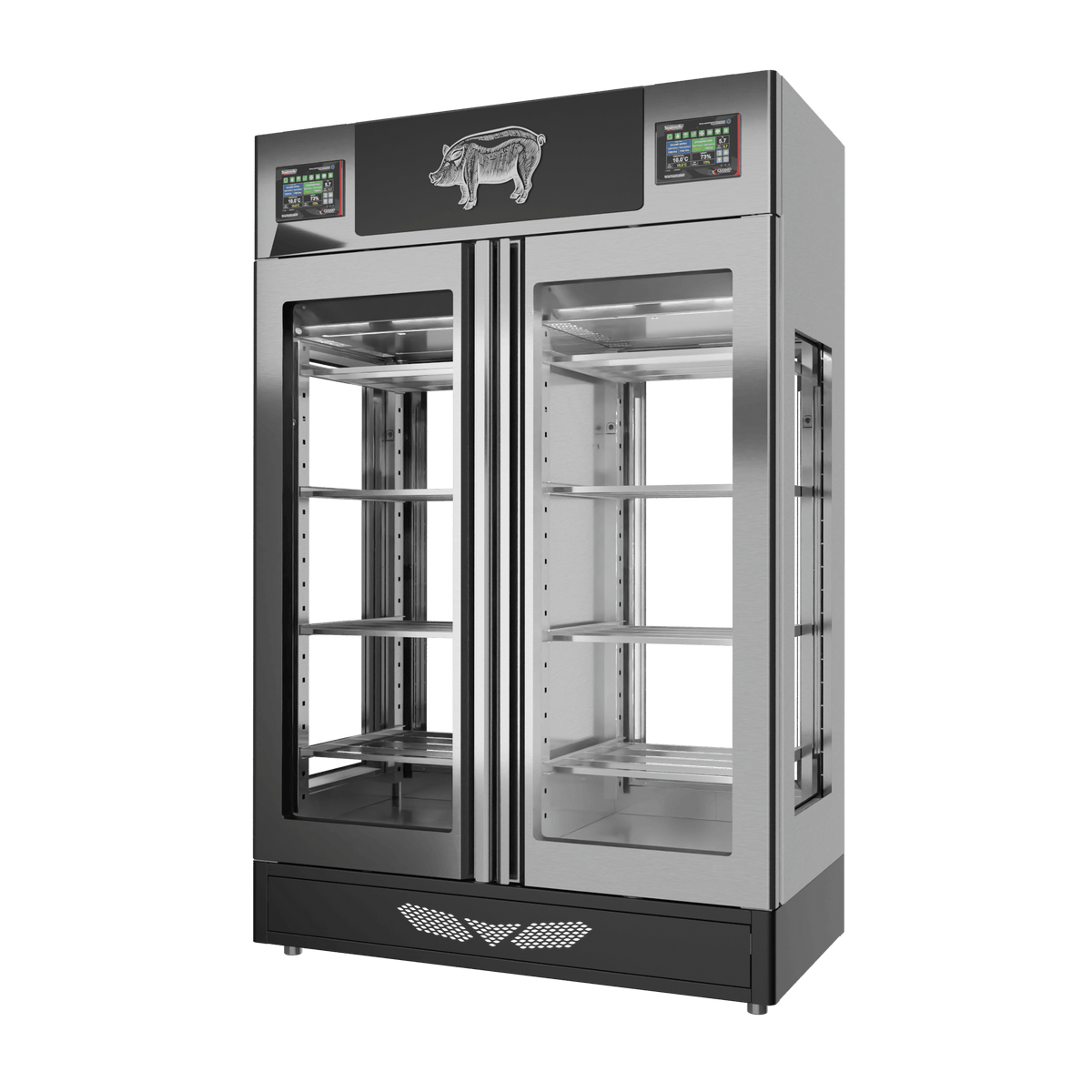 Stagionello® Salami Curing Device Twin 100+100 Kg 4 glasses image 6