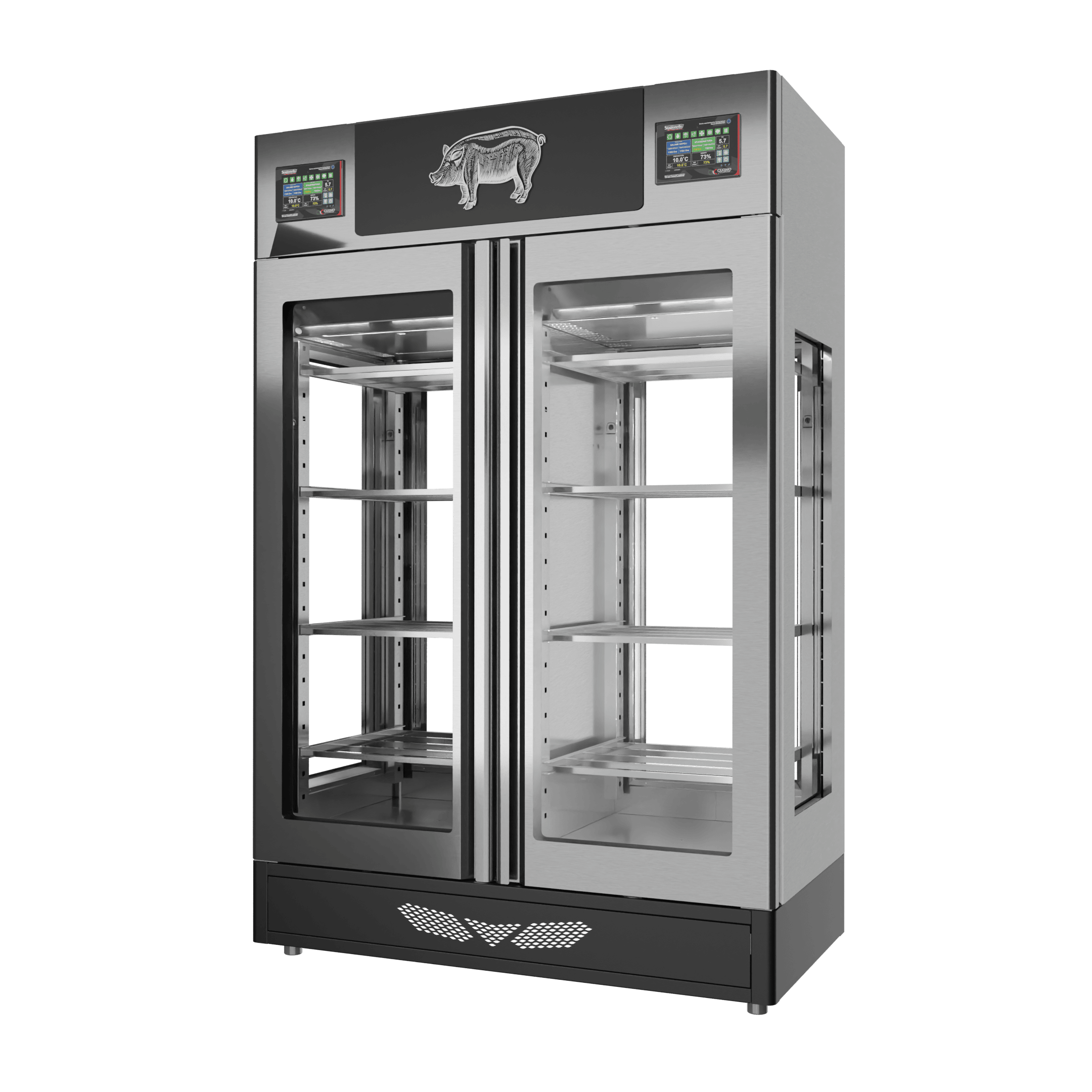 Stagionello® Salami Curing Device Twin 100+100 Kg 4 glasses image 6