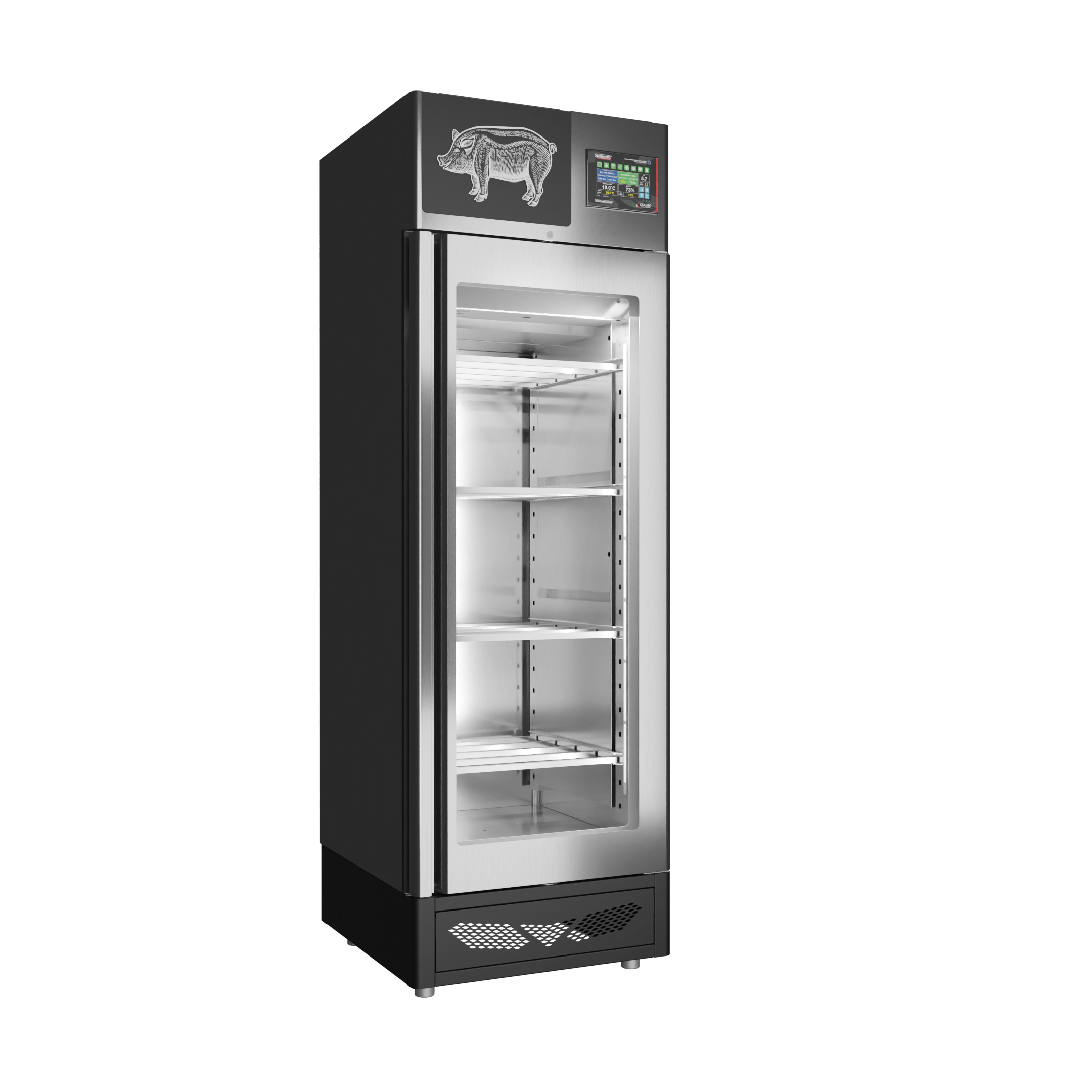 Stagionello® Salami Curing Device 100 Kg GLASS DOOR image 5