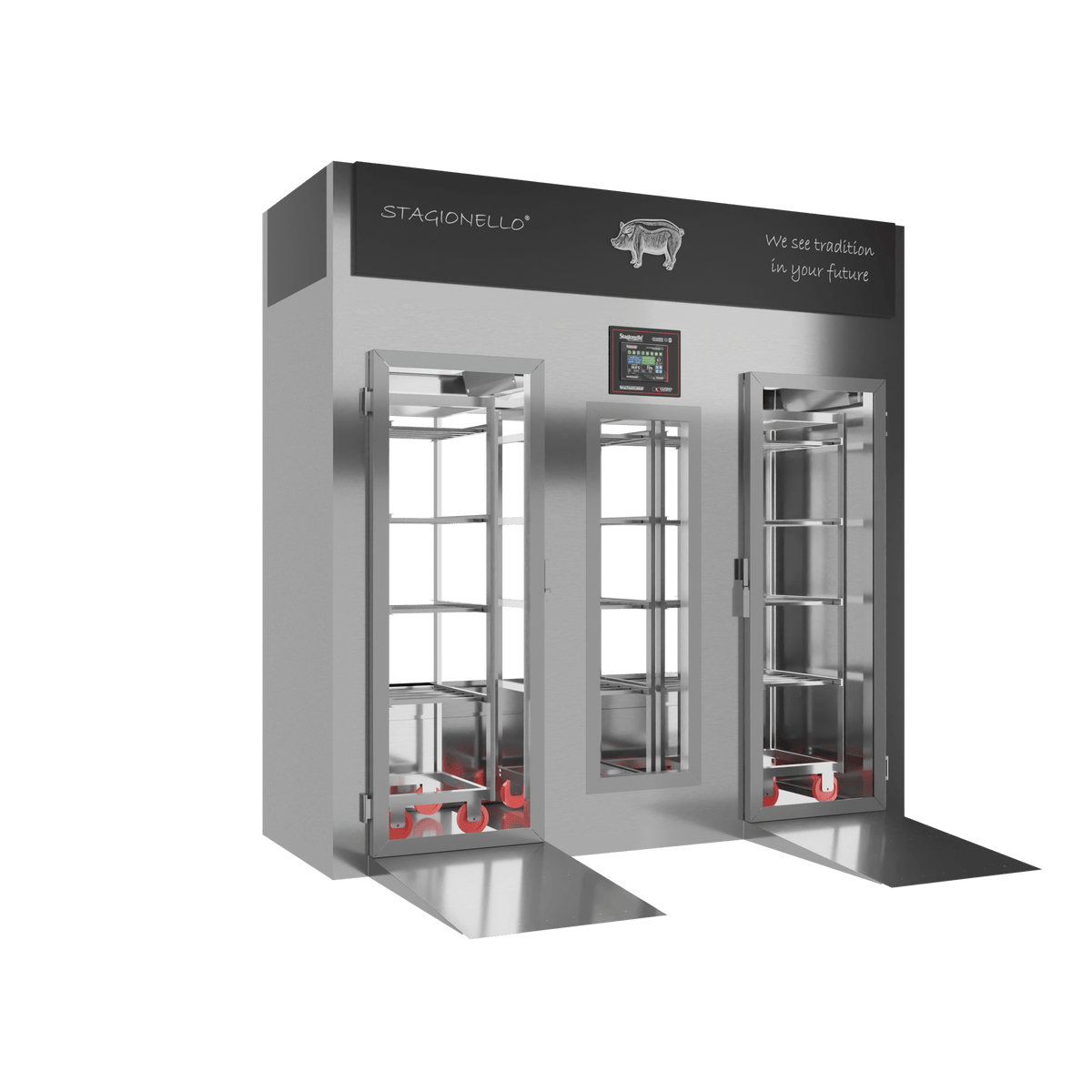Stagionello® Salami Curing Device 400 Kg Walk-in 2 glasses image 2