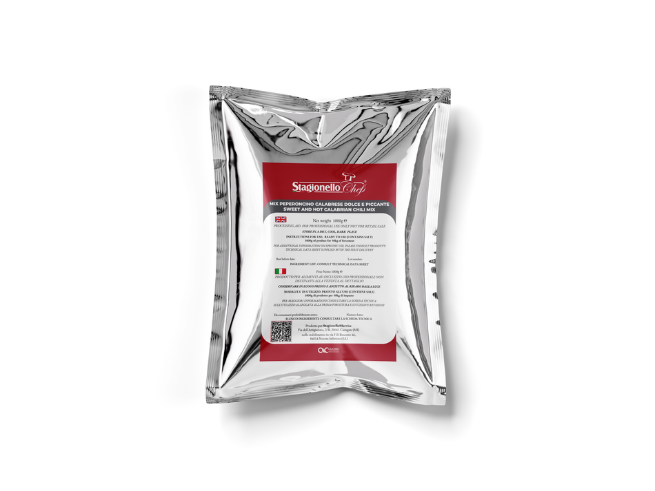 Mixed Peperoncino Calabrese Dolce Picante Sweet And Hot Calabrian Chili Mix