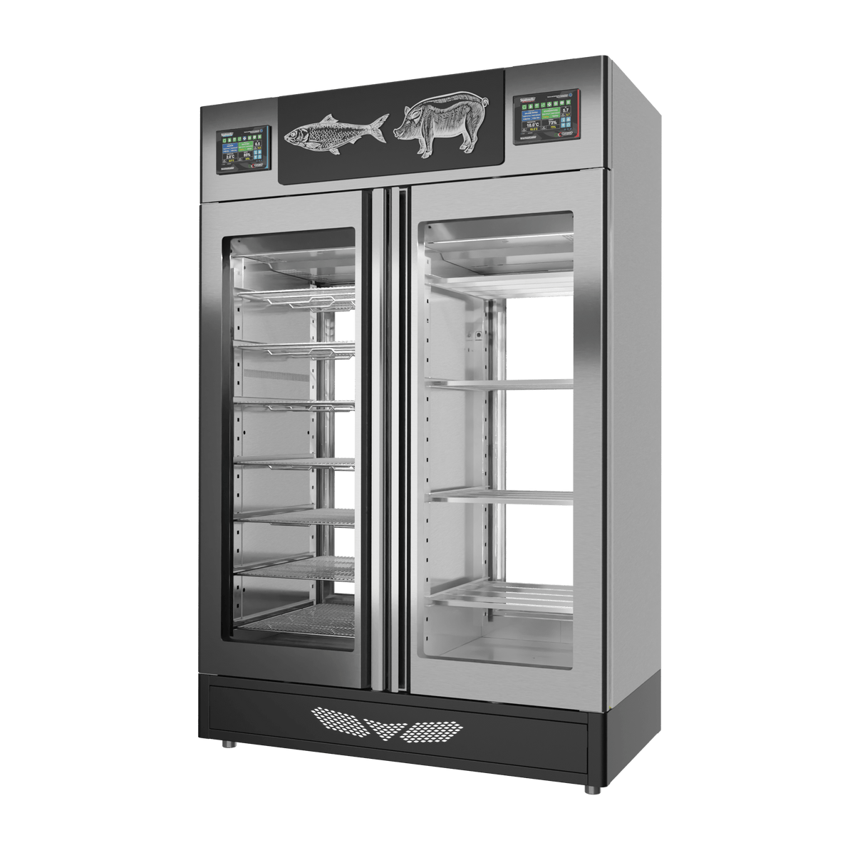Stagionello® Salami Curing Device Combo 100+100 Kg Salami/fish 2 GLASSES image 6