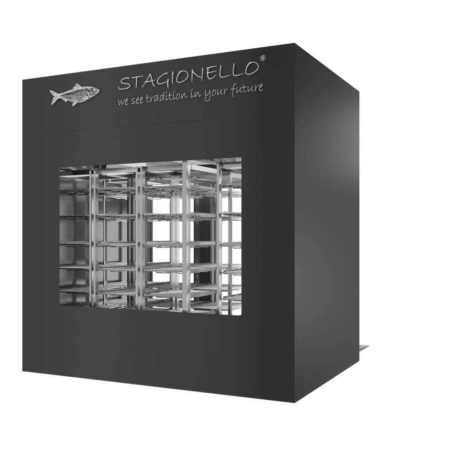 Stagionello® Fish Curing Device 800 Kg Walk-in 2 GLASSES image 1