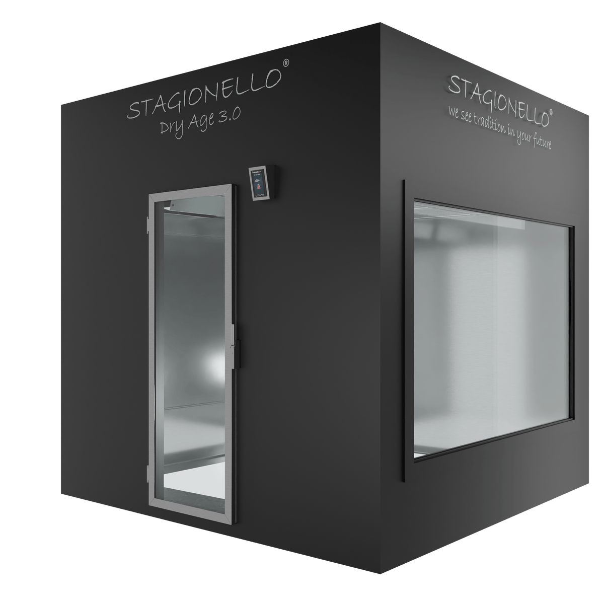 Stagionello® Dry-age 3.0 12.000 LT glass door + 1 glass panel image 0