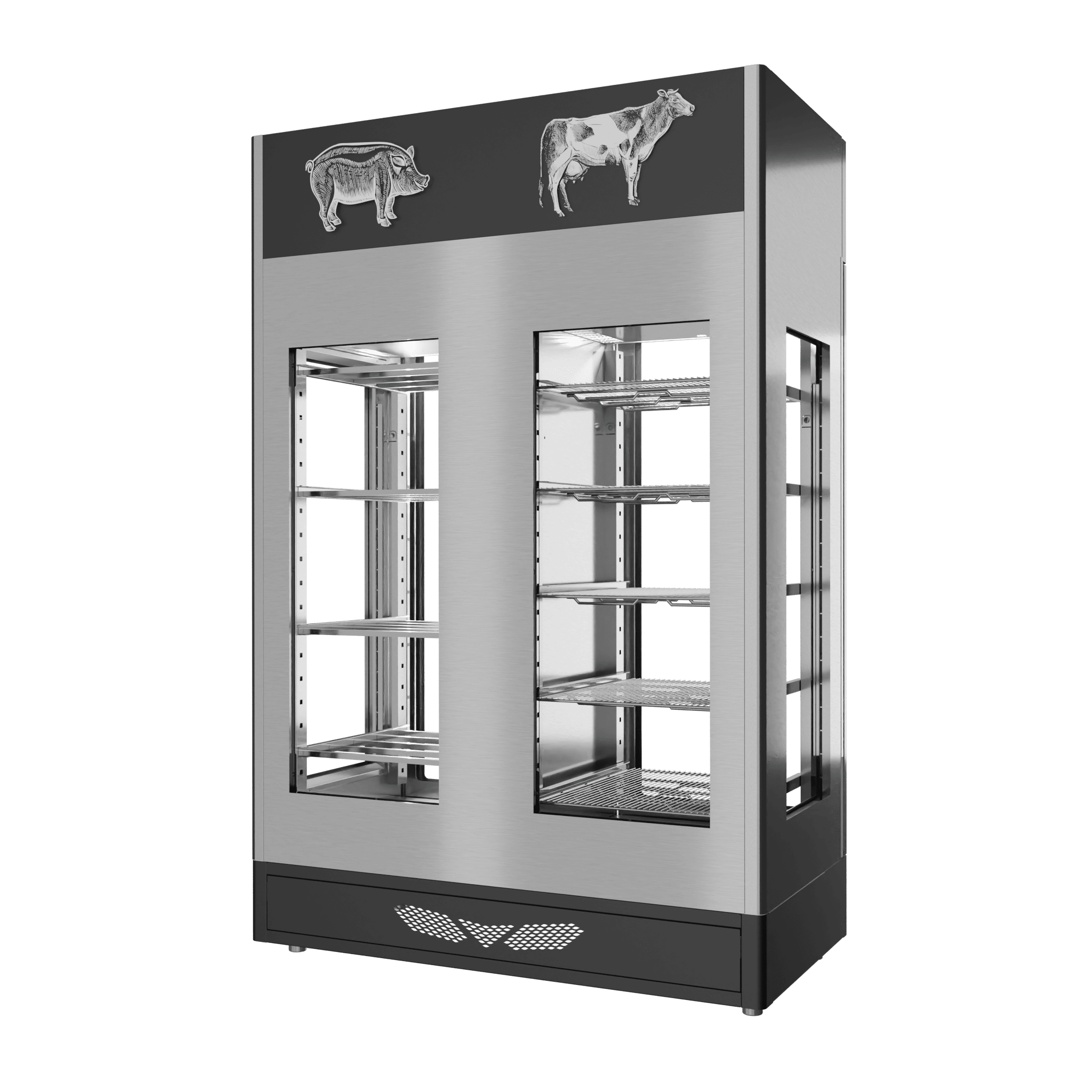 Stagionello® Salami Curing Device Combo 100+100 Kg Salami/Meat 4 glasses image 10