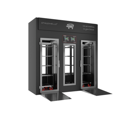Stagionello® Salami Curing Device 100/300 Kg Walk-in 2 glasses image 0