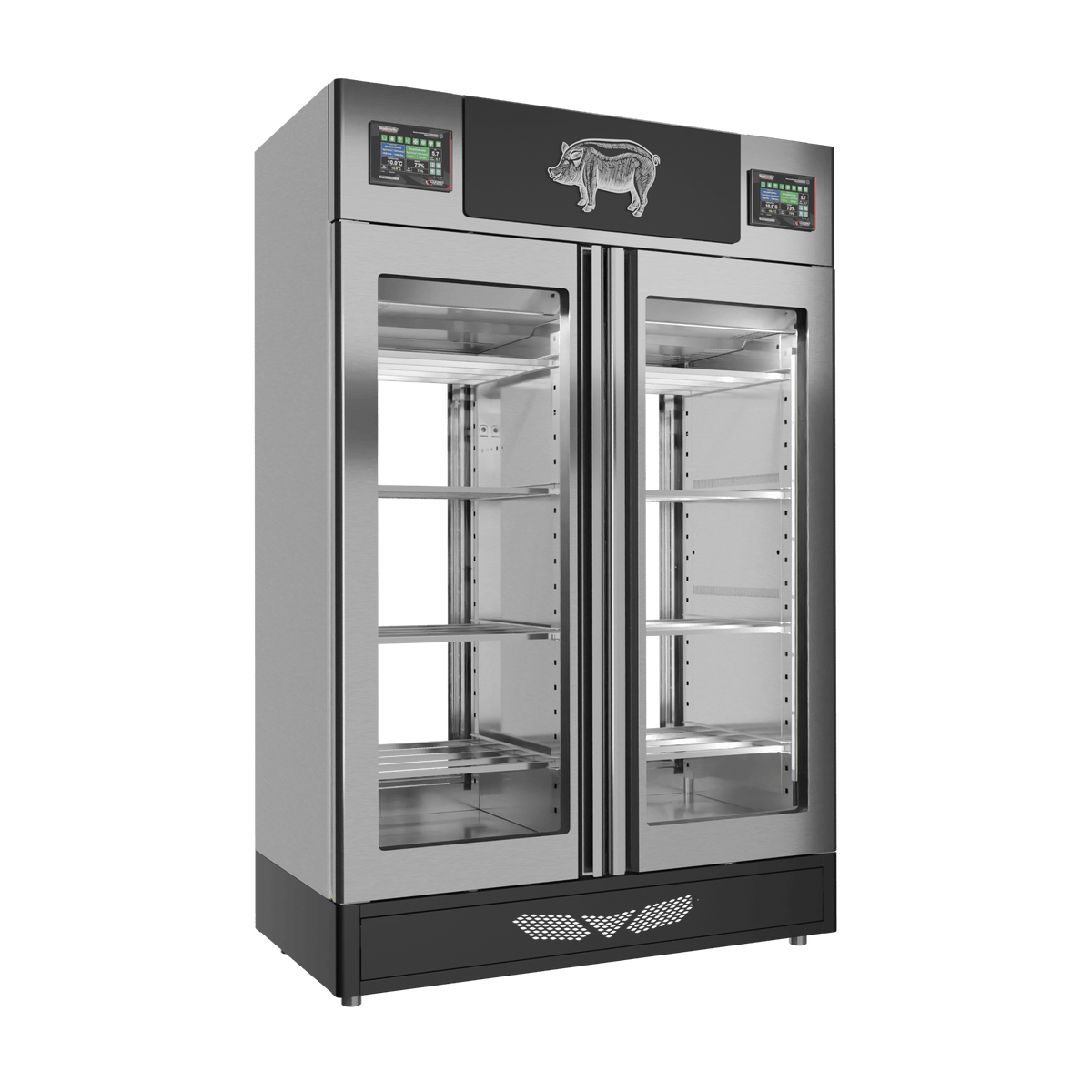 Stagionello® Salami Curing Device Twin 100+100 Kg 2 glasses image 8