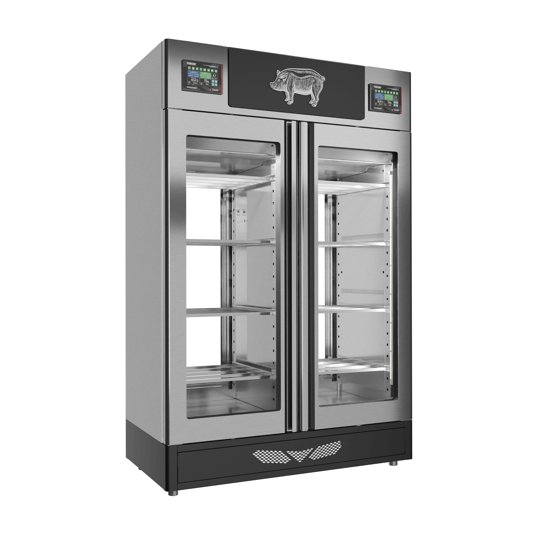 Stagionello® Salami Curing Device Twin 100+100 Kg 2 glasses image 8