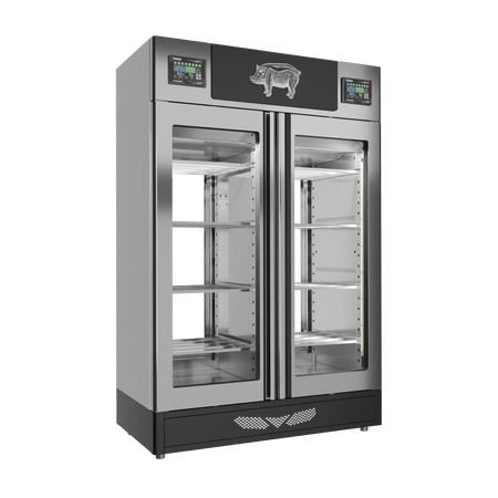 Stagionello® Salami Curing Device Twin 100+100 Kg 2 glasses image 8