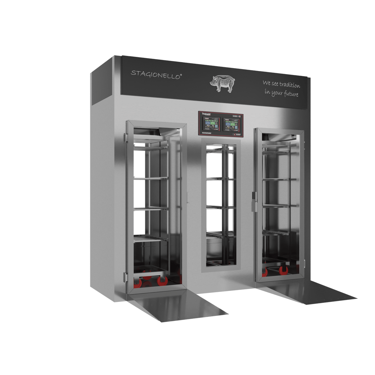 Stagionello® Salami Curing Device 100/300 Kg Walk-in 2 glasses image 2