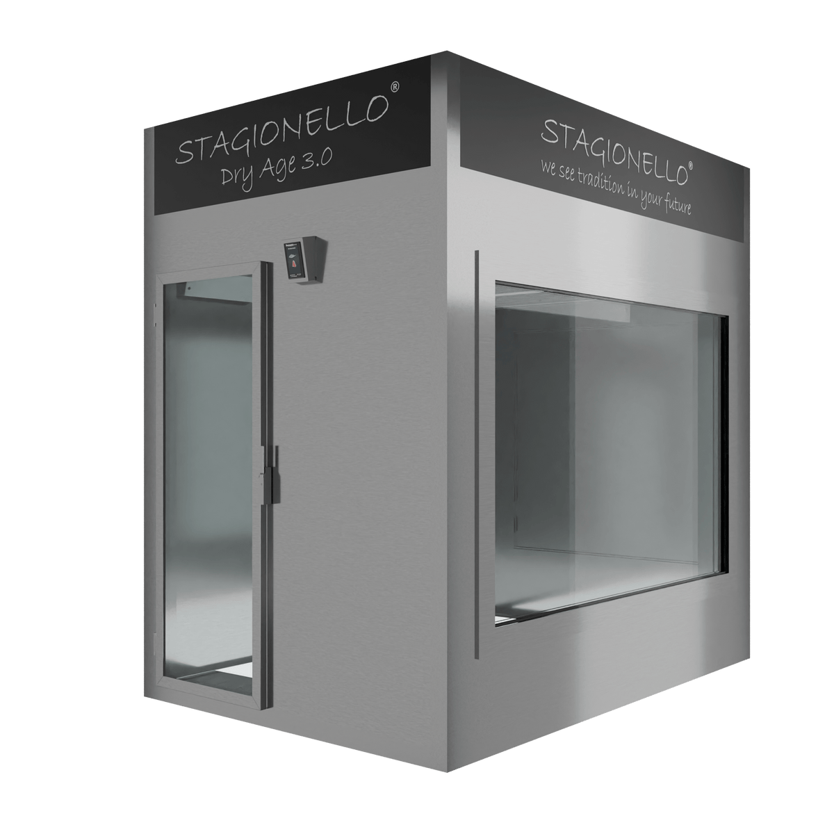 Stagionello® Dry-age 3.0 8000 LT glass door + 1 glass panel image 1