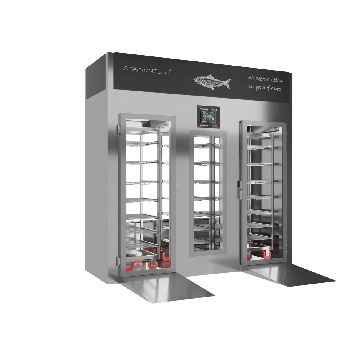 Stagionello® Fish Curing Device 400 Kg Walk-in 2 glasses image 2