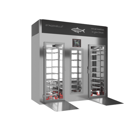 Stagionello® Fish Curing Device 400 Kg Walk-in 2 glasses image 2