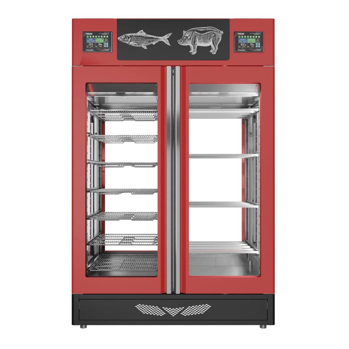 Stagionello® Salami Curing Device Combo 100+100 Kg Salami/fish 4 glasses image 1