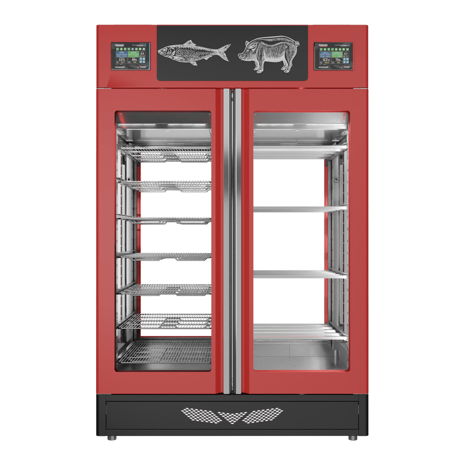 Stagionello® Salami Curing Device Combo 100+100 Kg Salami/fish 4 glasses image 1