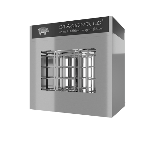 Stagionello® Salami Curing Device 800 Kg Walk-in 2 GLASSES image 3