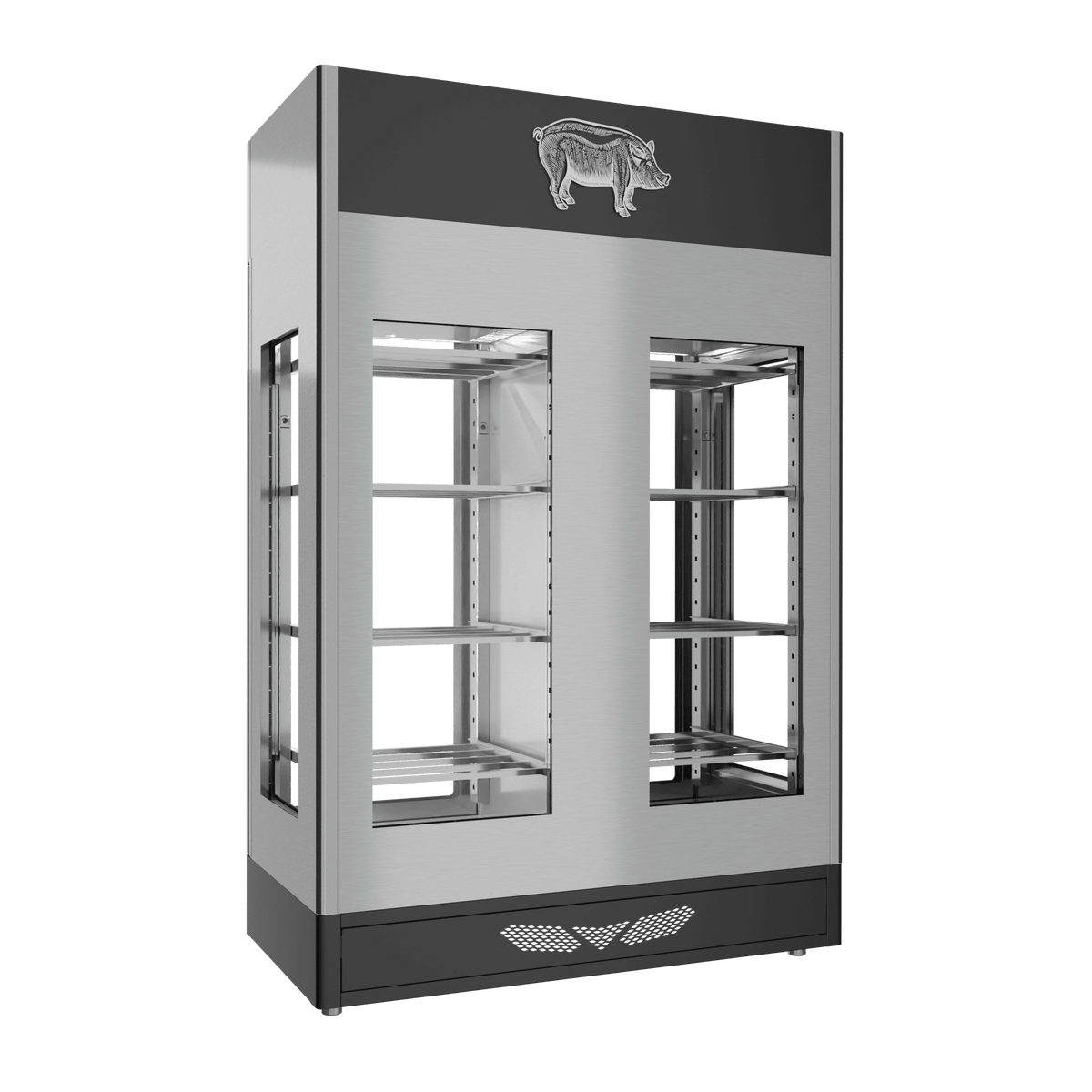 Stagionello® Salami Curing Device Twin 100+100 Kg 4 glasses image 11