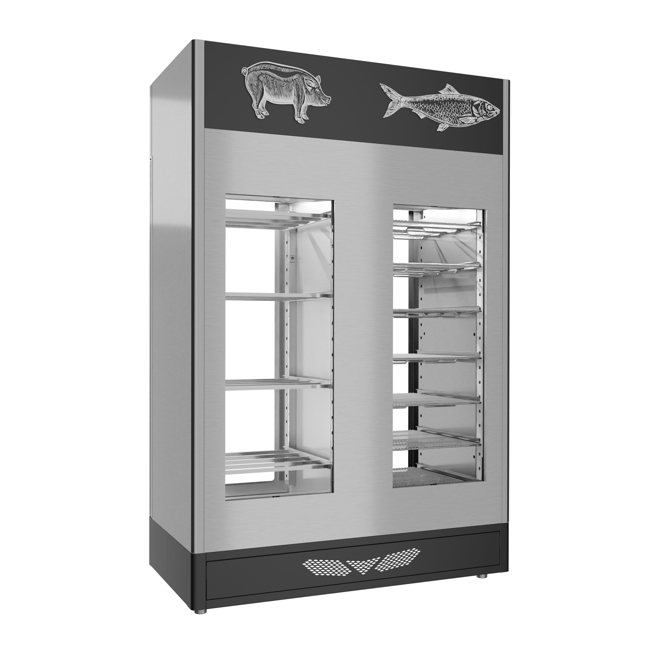 Stagionello® Salami Curing Device Combo 100+100 Kg Salami/fish 2 GLASSES image 11