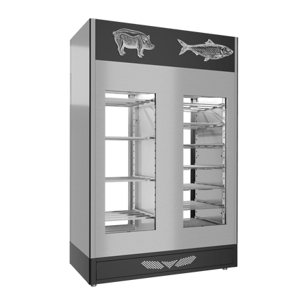 Stagionello® Salami Curing Device Combo 100+100 Kg Salami/fish 2 GLASSES image 11