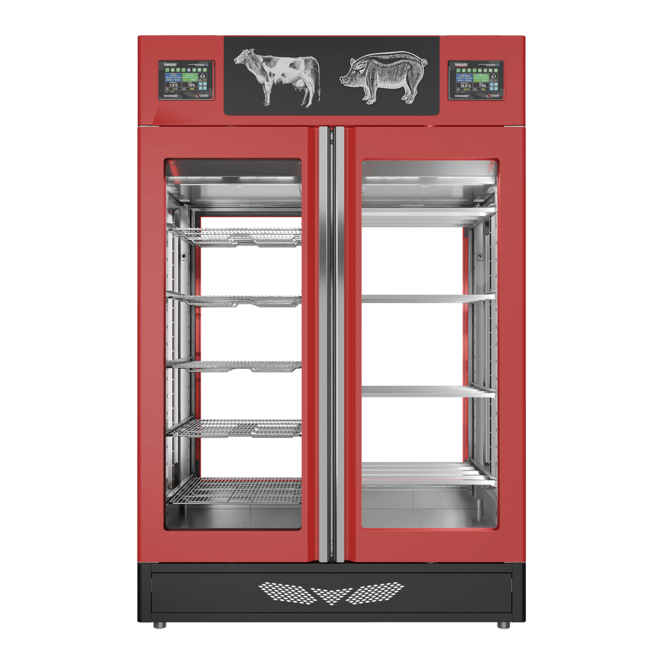 Stagionello® Salami Curing Device Combo 100+100 Kg Salami/Meat 4 glasses image 1