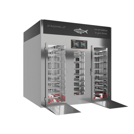 Stagionello® Fish Curing Device 300/900 Kg Walk-in 2 GLASSES image 2