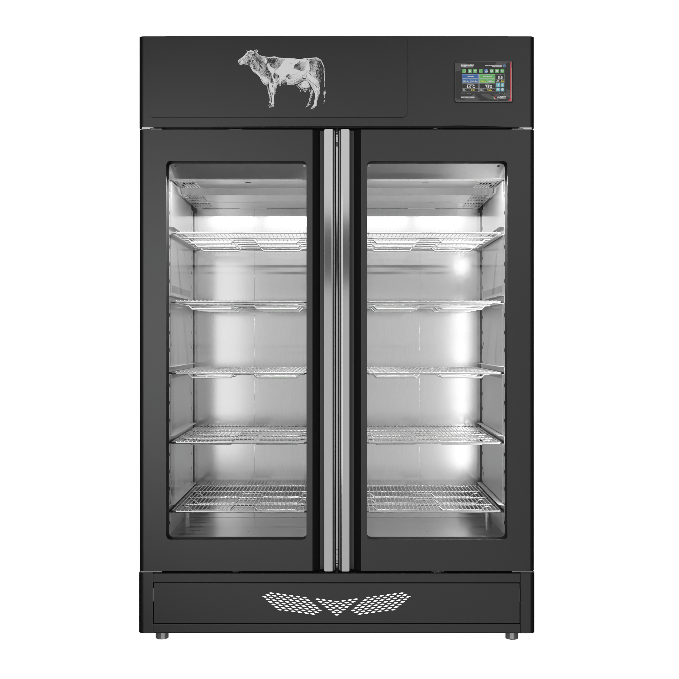 Stagionello® Meat Curing Device 200 Kg glass door image 1