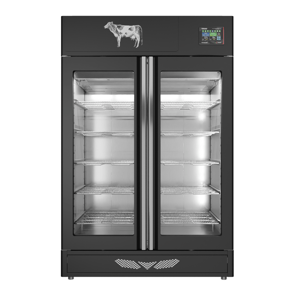 Stagionello® Meat Curing Device 200 Kg glass door image 1