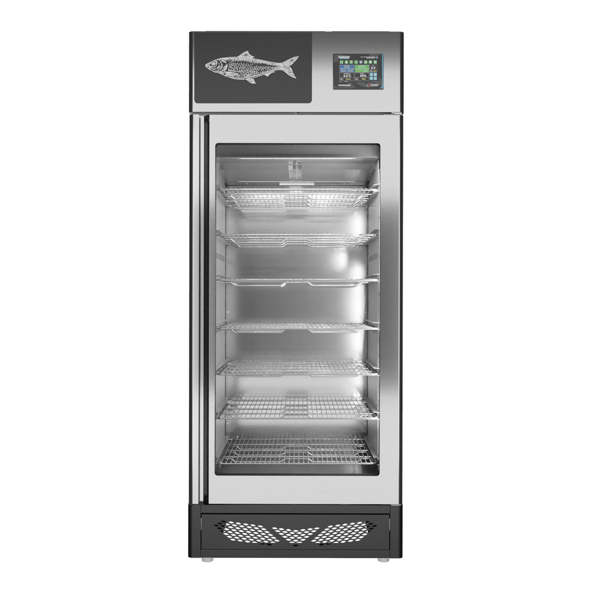 Stagionello® Fish Curing Device 150 Kg Glass Door image 4