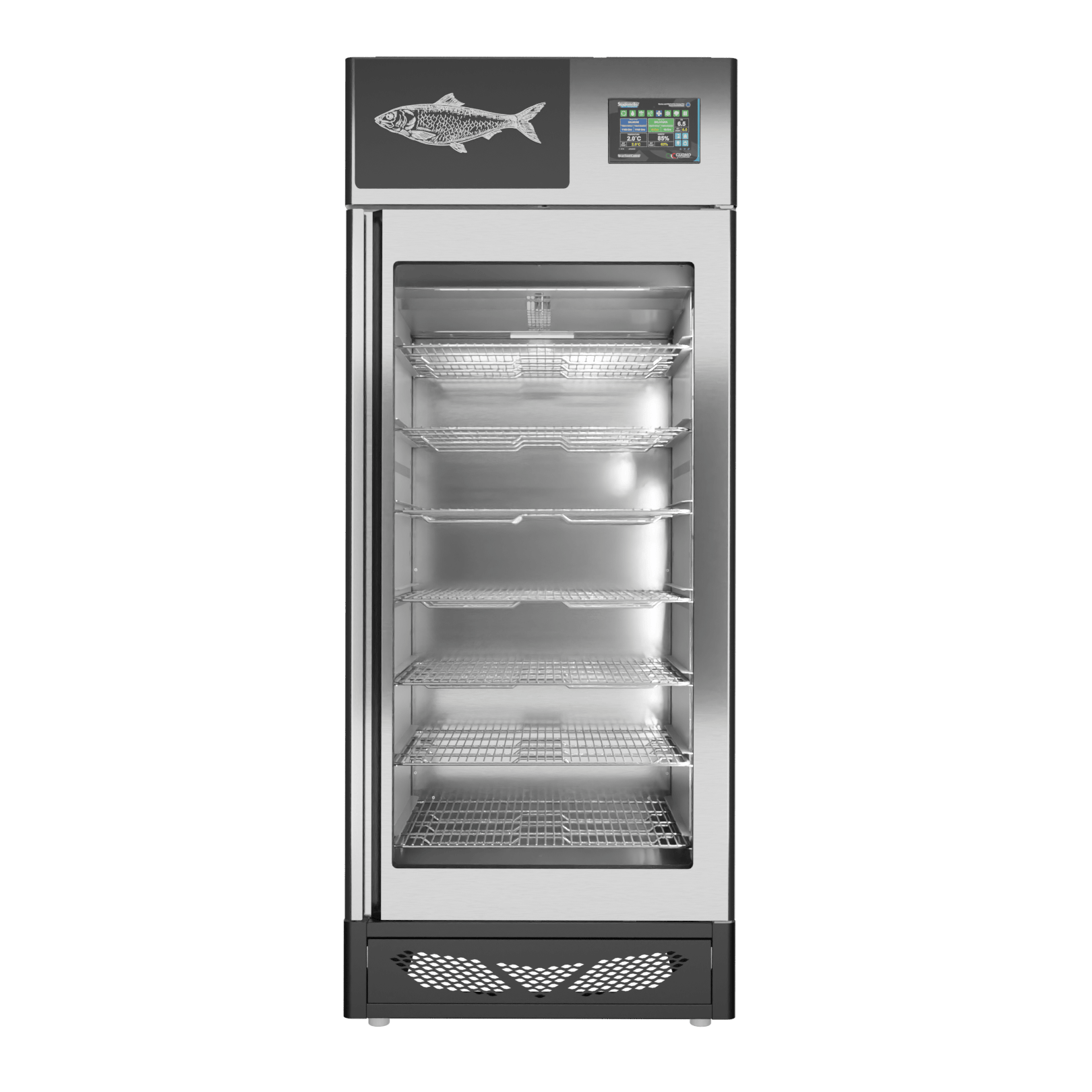 Stagionello® Fish Curing Device 150 Kg Glass Door image 4