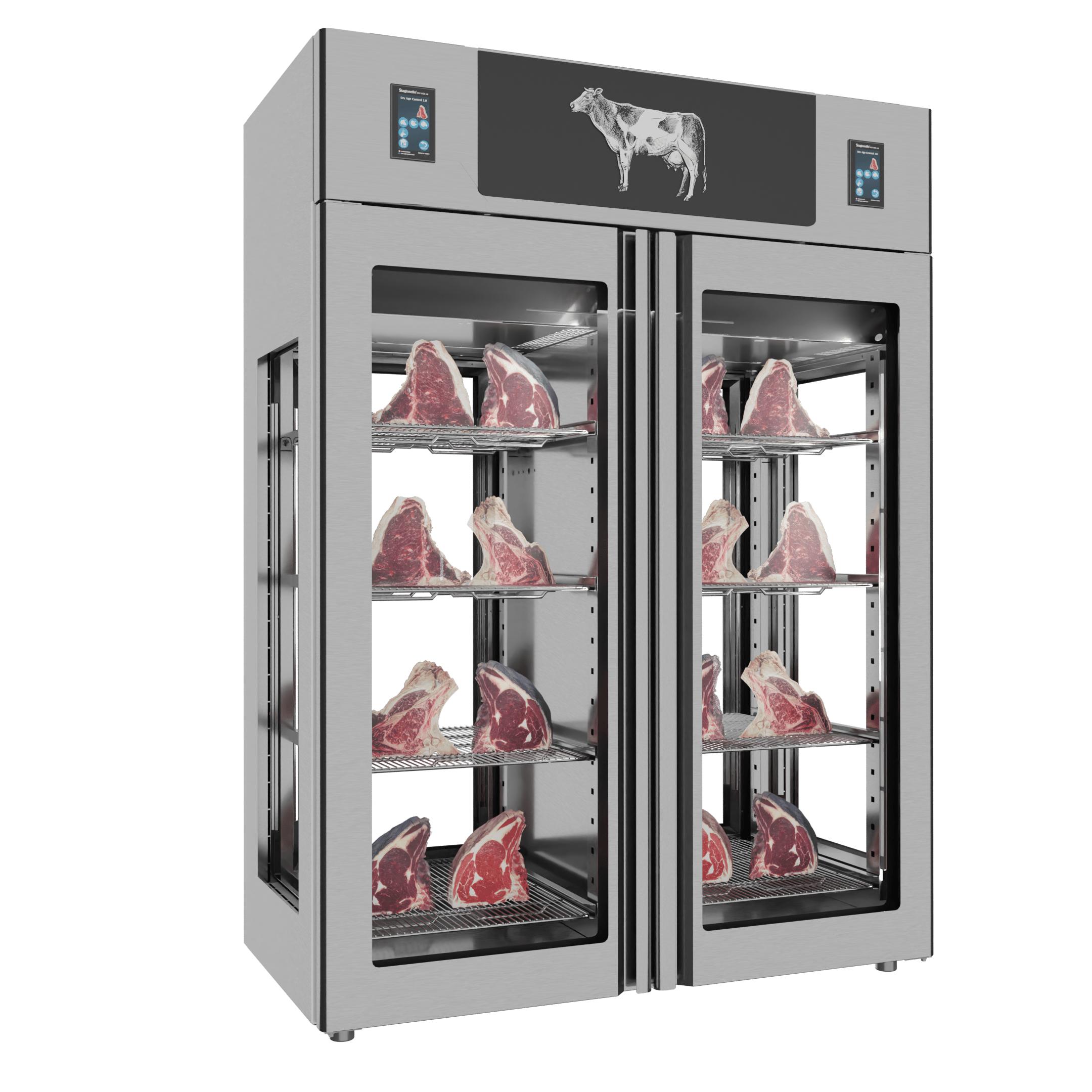 Stagionello® Dry-age 3.0 1400 LT TWIN 4 glasses image 0