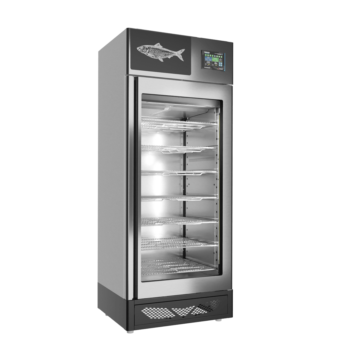 Stagionello® Fish Curing Device 150 Kg Glass Door image 5