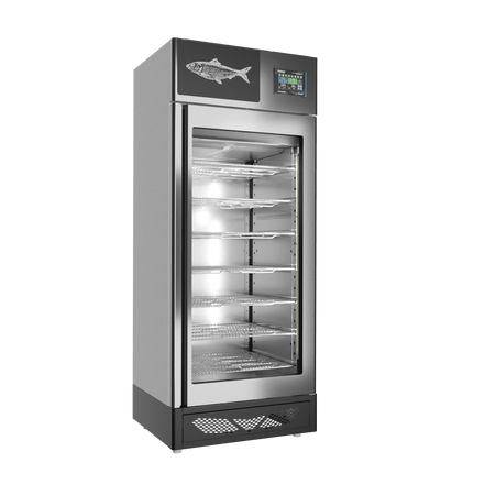 Stagionello® Fish Curing Device 150 Kg Glass Door image 5
