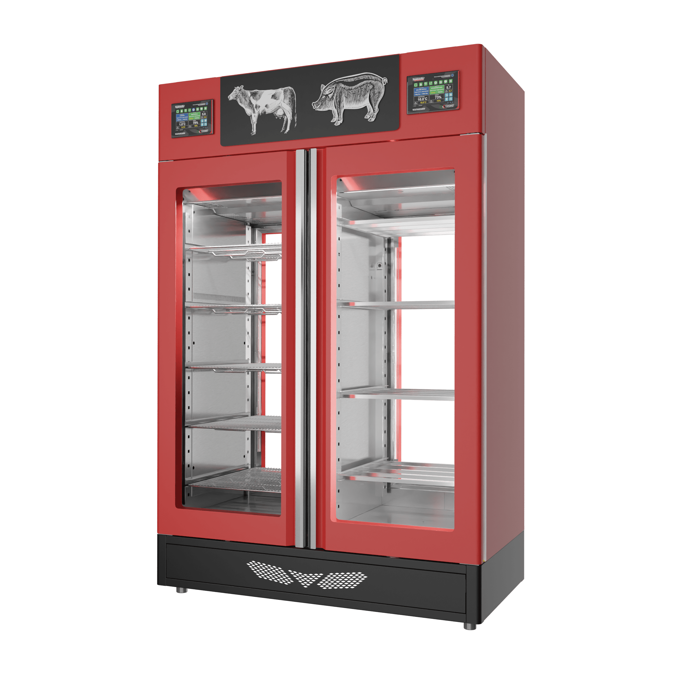 Stagionello® Salami Curing Device Combo 100+100 Kg Salami/Meat 2 glasses image 0