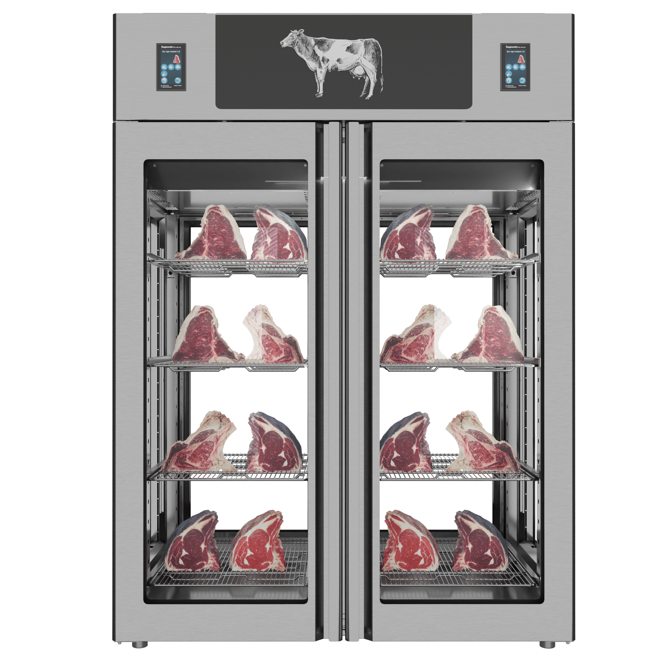 Stagionello® Dry-age 3.0 1400 LT TWIN 4 glasses image 1