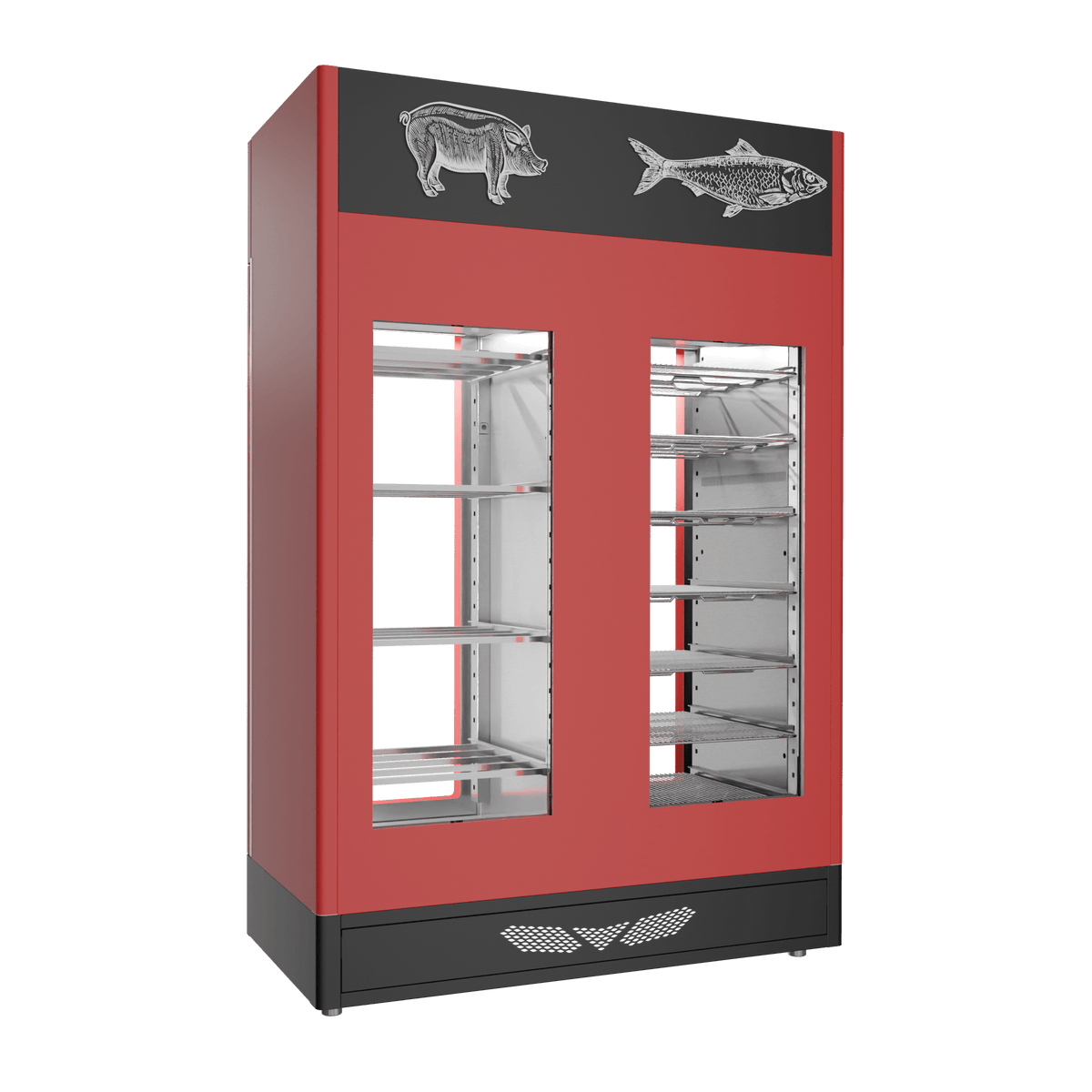 Stagionello® Salami Curing Device Combo 100+100 Kg Salami/fish 2 GLASSES image 5