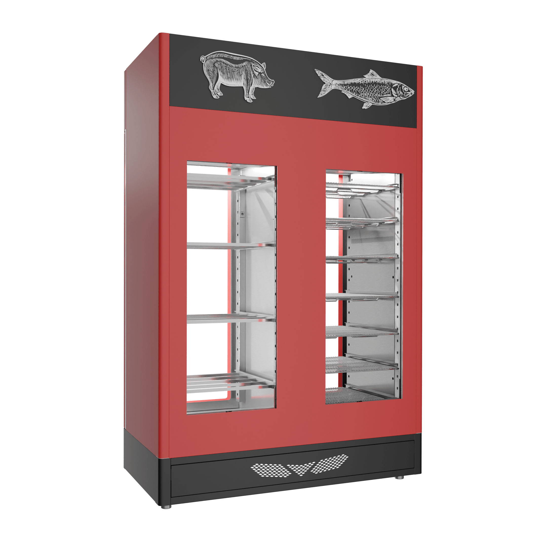 Stagionello® Salami Curing Device Combo 100+100 Kg Salami/fish 2 GLASSES image 5