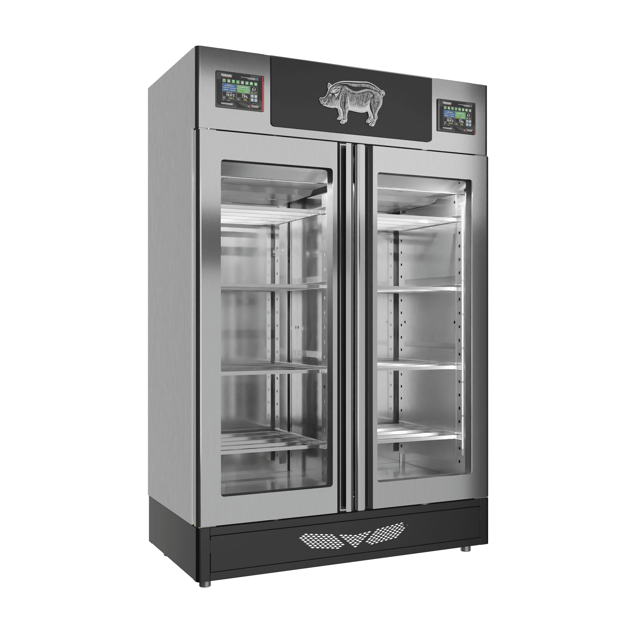 Stagionello® Salami Curing Device Twin 100+100 Kg glass door image 5