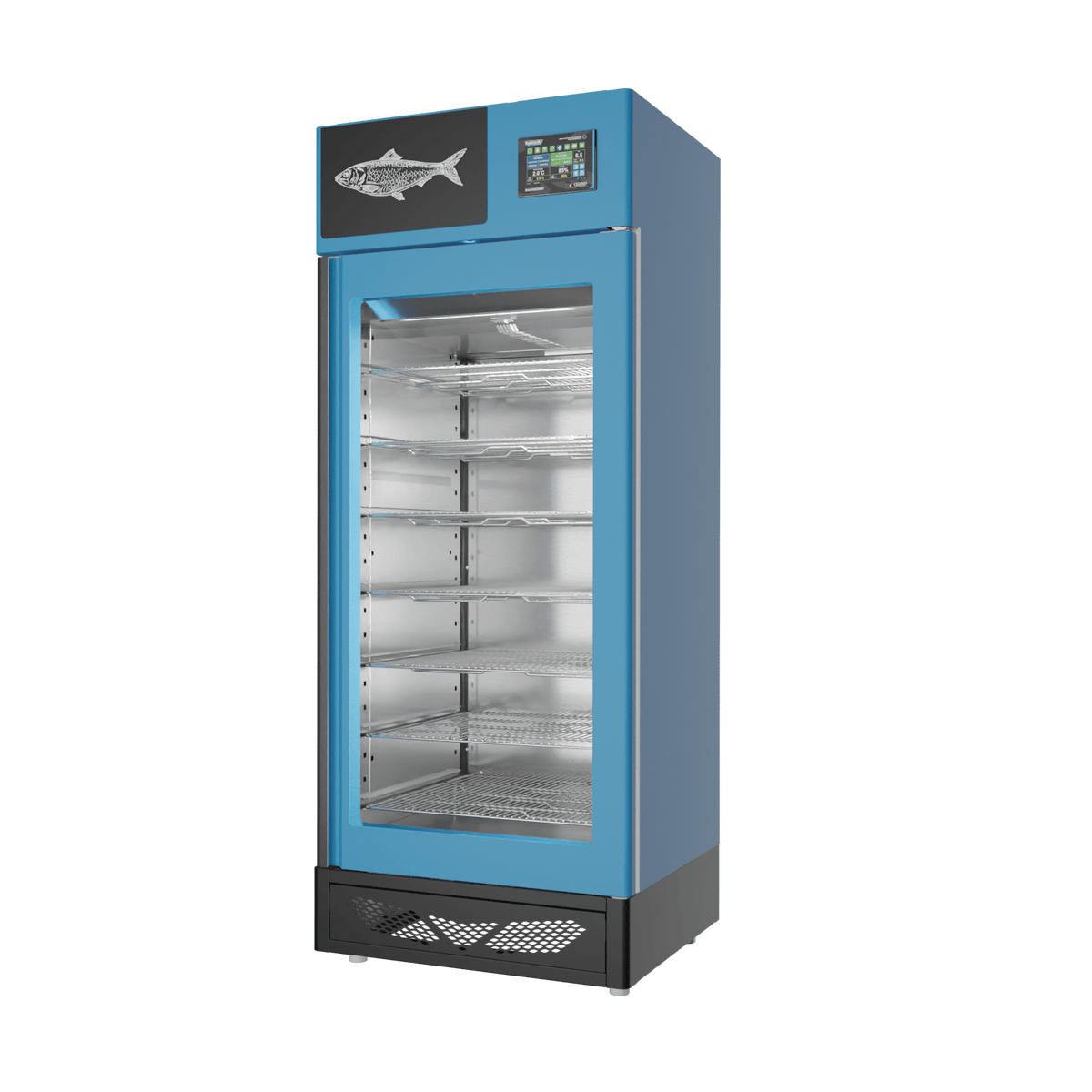 Stagionello® Fish Curing Device 150 Kg Glass Door image 0