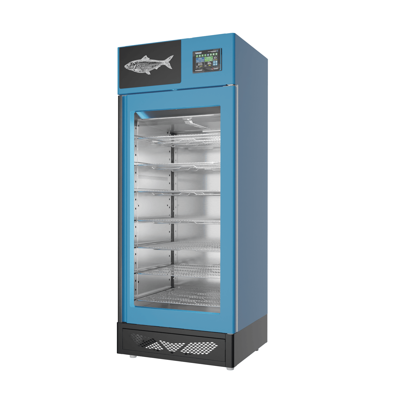 Stagionello® Fish Curing Device 150 Kg Glass Door image 0