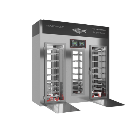 Stagionello® Fish Curing Device 100/300 Kg Walk-in 2 GLASSES image 2
