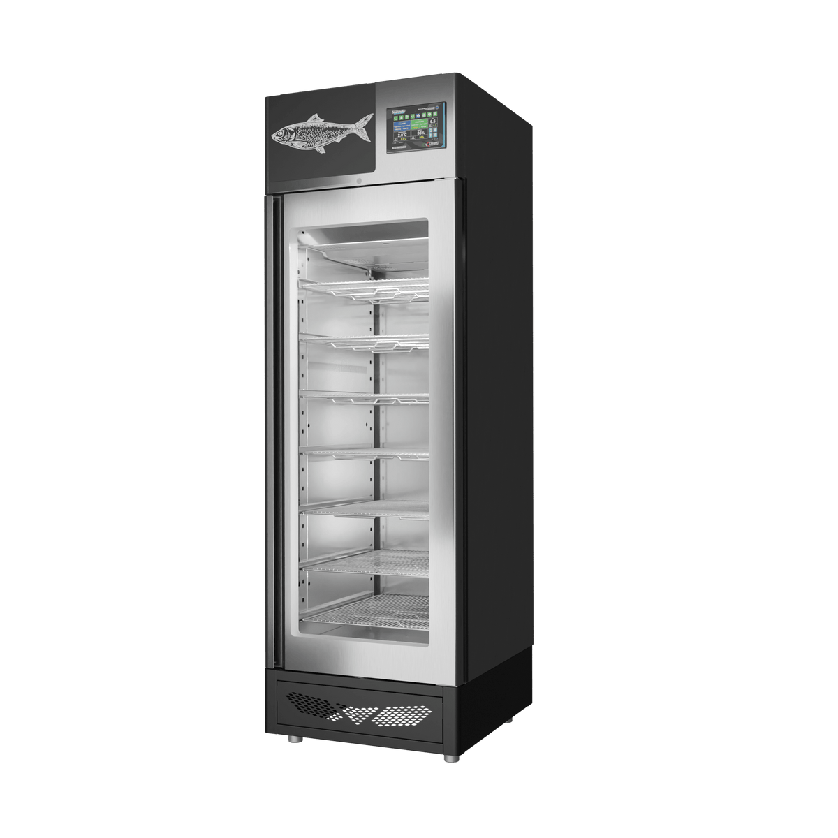 Stagionello® Fish Curing Device 100 Kg glass door image 3